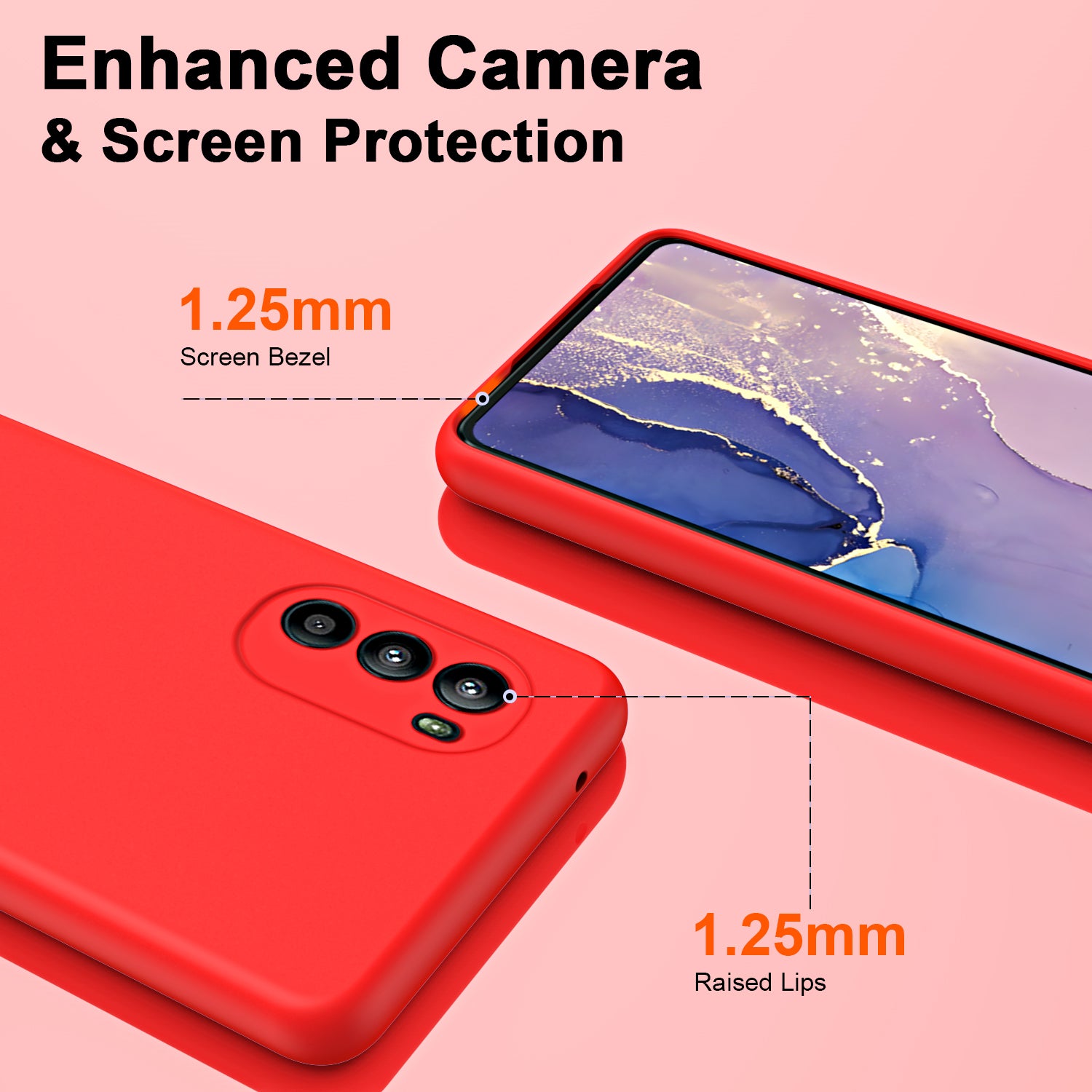 For Motorola Moto G82 5G G52 4G Moto G71s 5G Rubberized 2.2mm Thickness Phone Case Fiber Lining Cushion Soft TPU Back Cover For Motorola Moto G82 5G G52 4G Moto G71s 5G Rubberized 2.2mm Thickness Phone Case Fiber Lining Cushion Soft TPU Back Cover